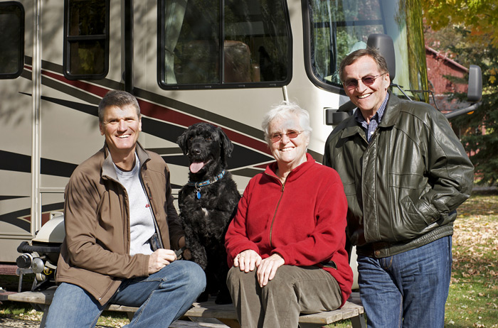 family camping